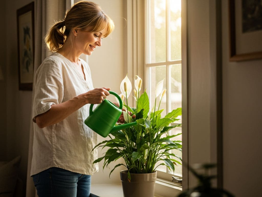 観葉植物の育成環境整備